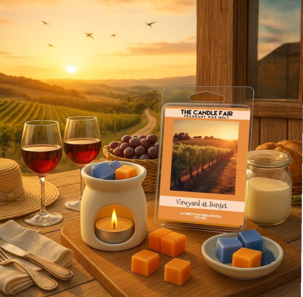 Vineyard at Sunset