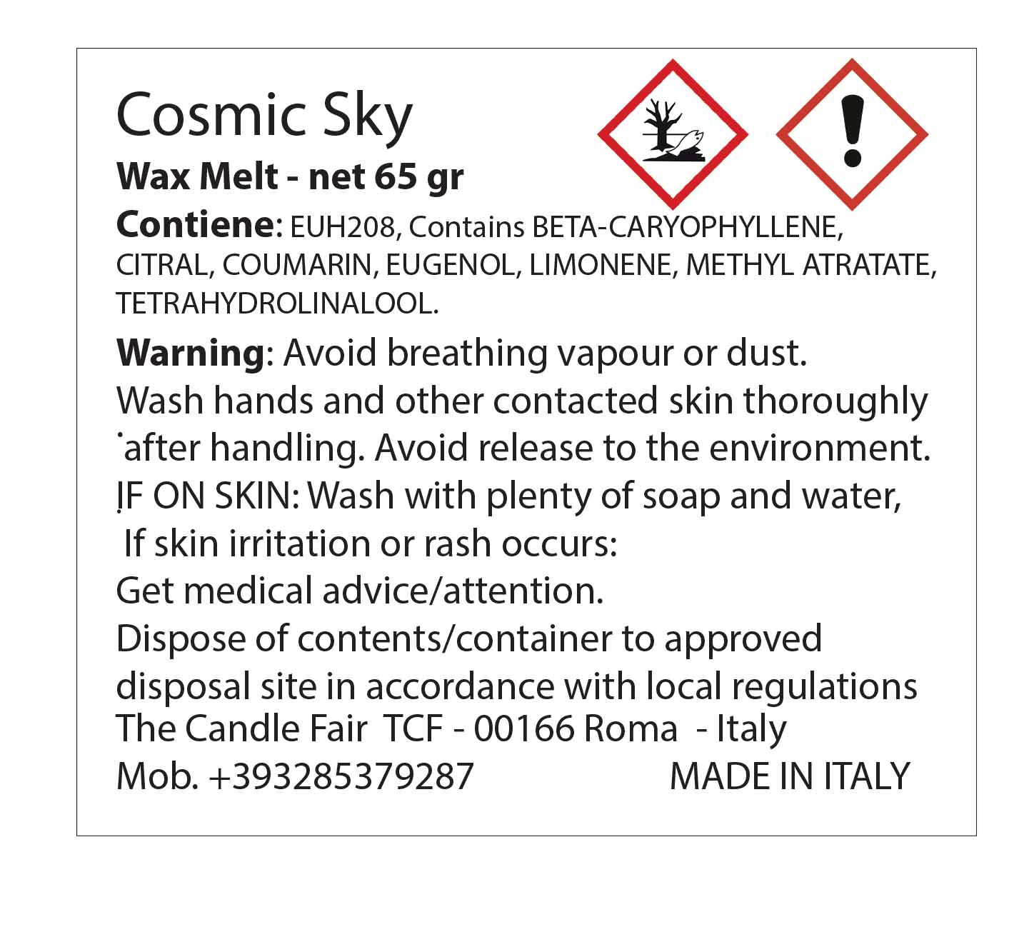 Cosmic Sky