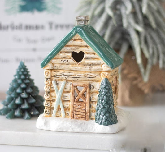 Log Cabin Winter