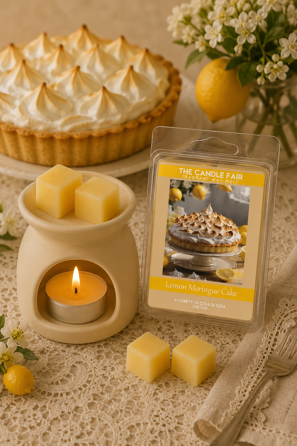 Lemon Meringue Cake