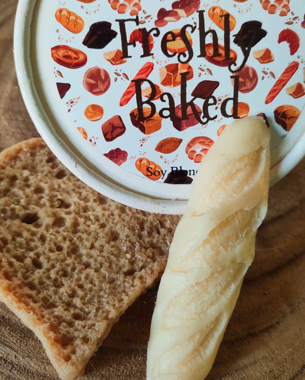 Freshly baked